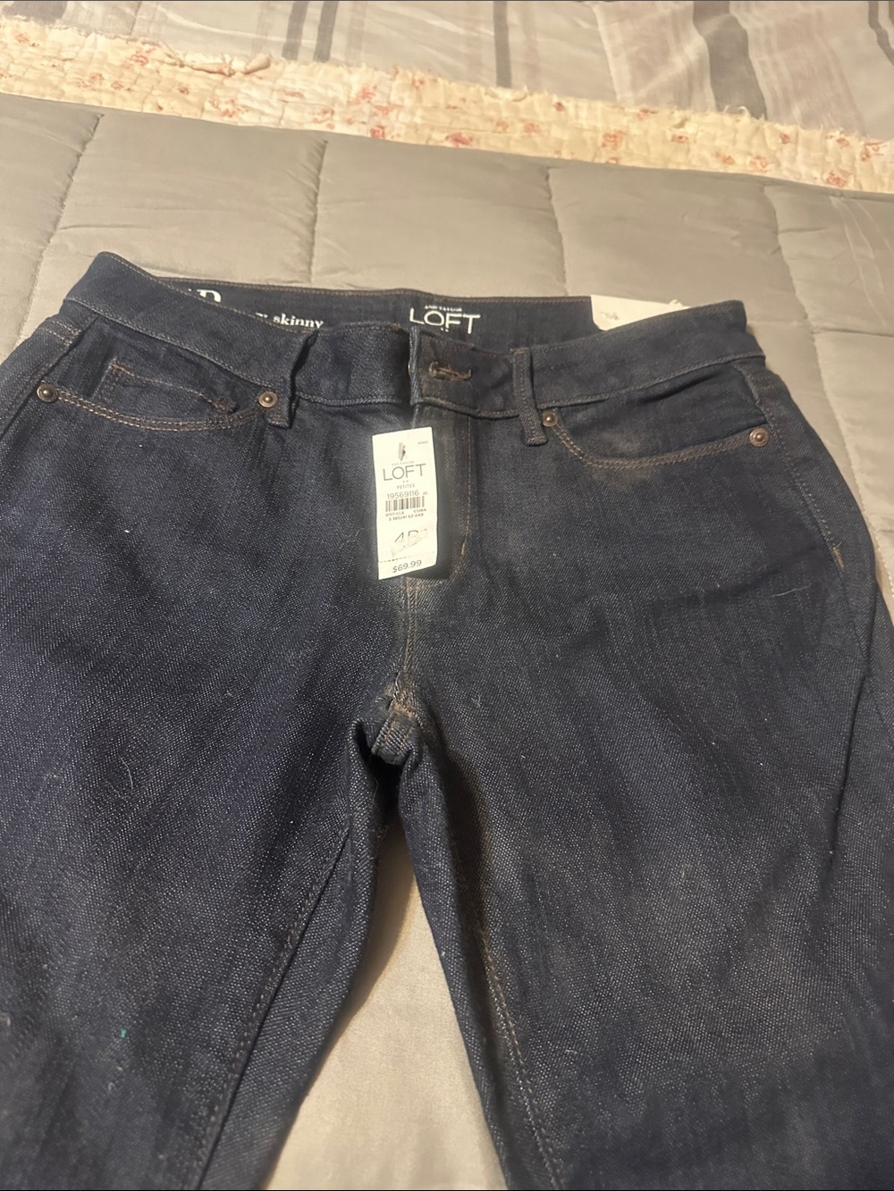 LOFT Women's Indigo Skinny Jeans